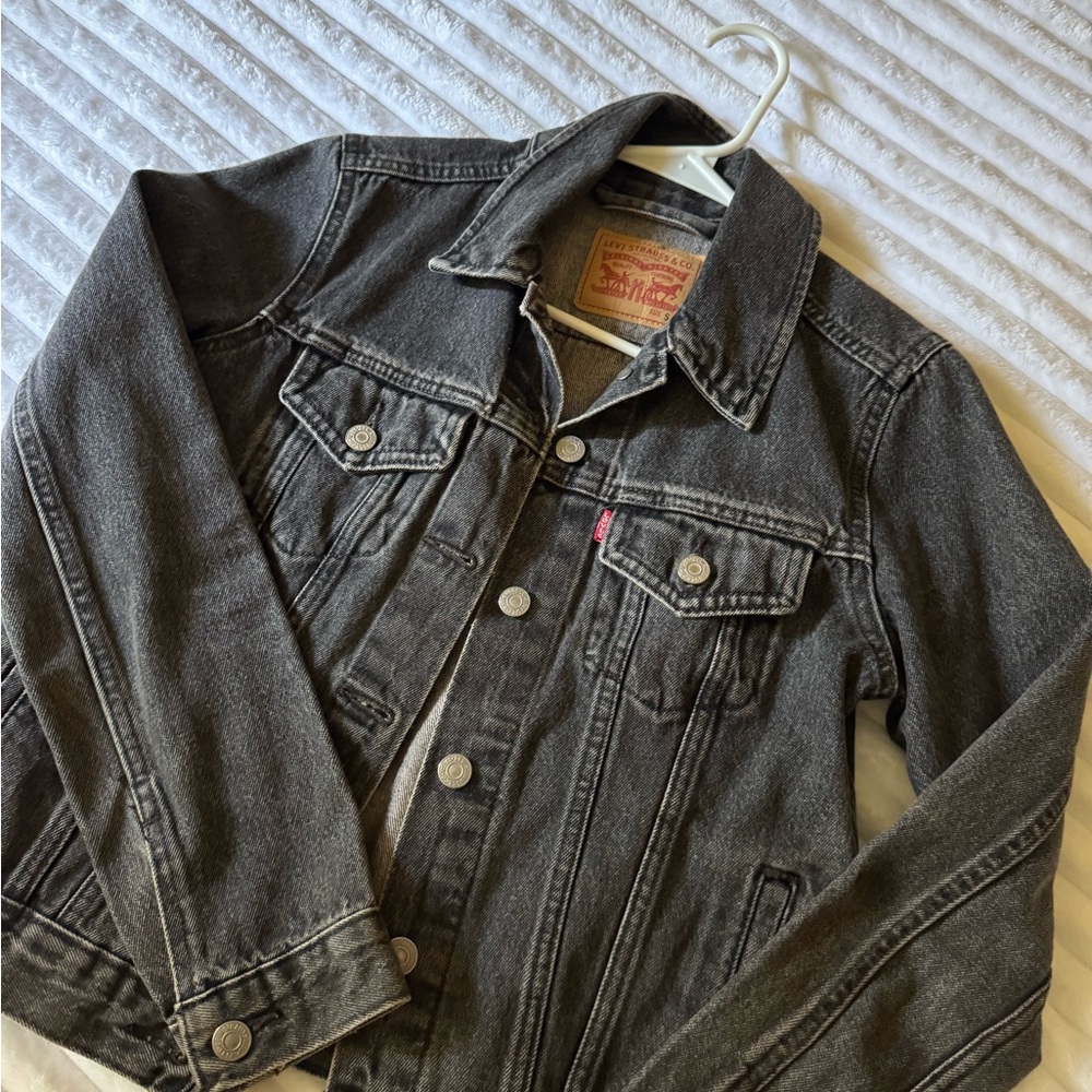 Levi's Charcoal Denim Jacket
